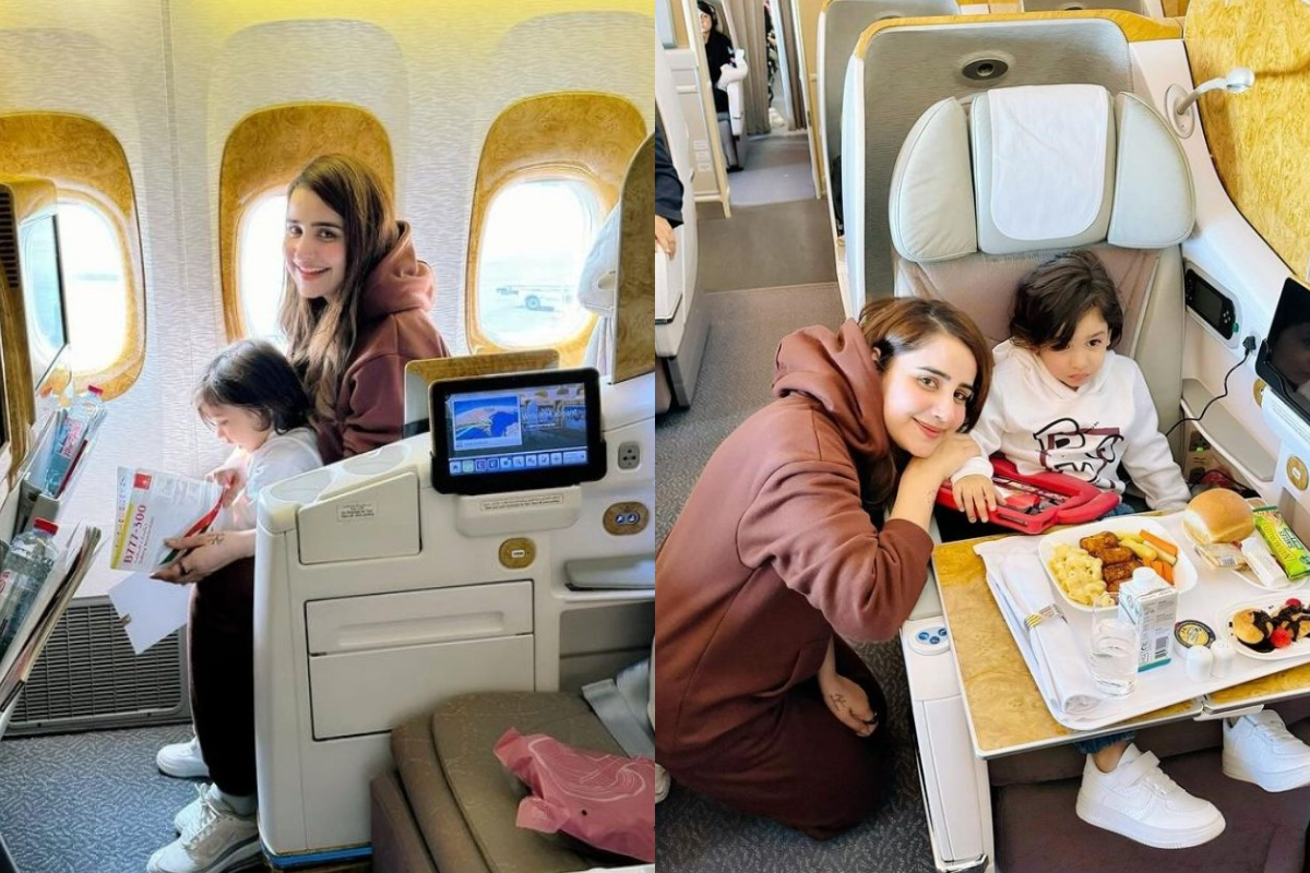 Saniya Shamshad Shares adorable pictures with her son