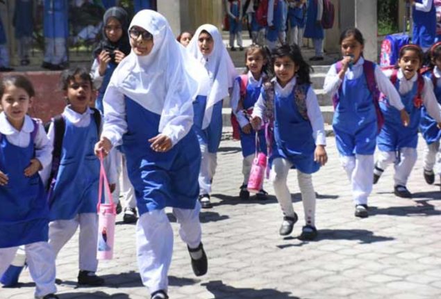 Revised school timings announced for Ramazan