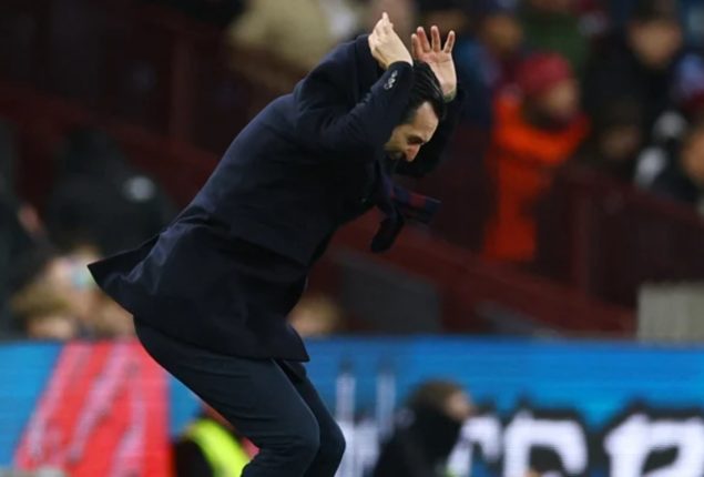 Emery bemoans Aston Villa’s missed opportunity in 3-2 loss to Manchester United