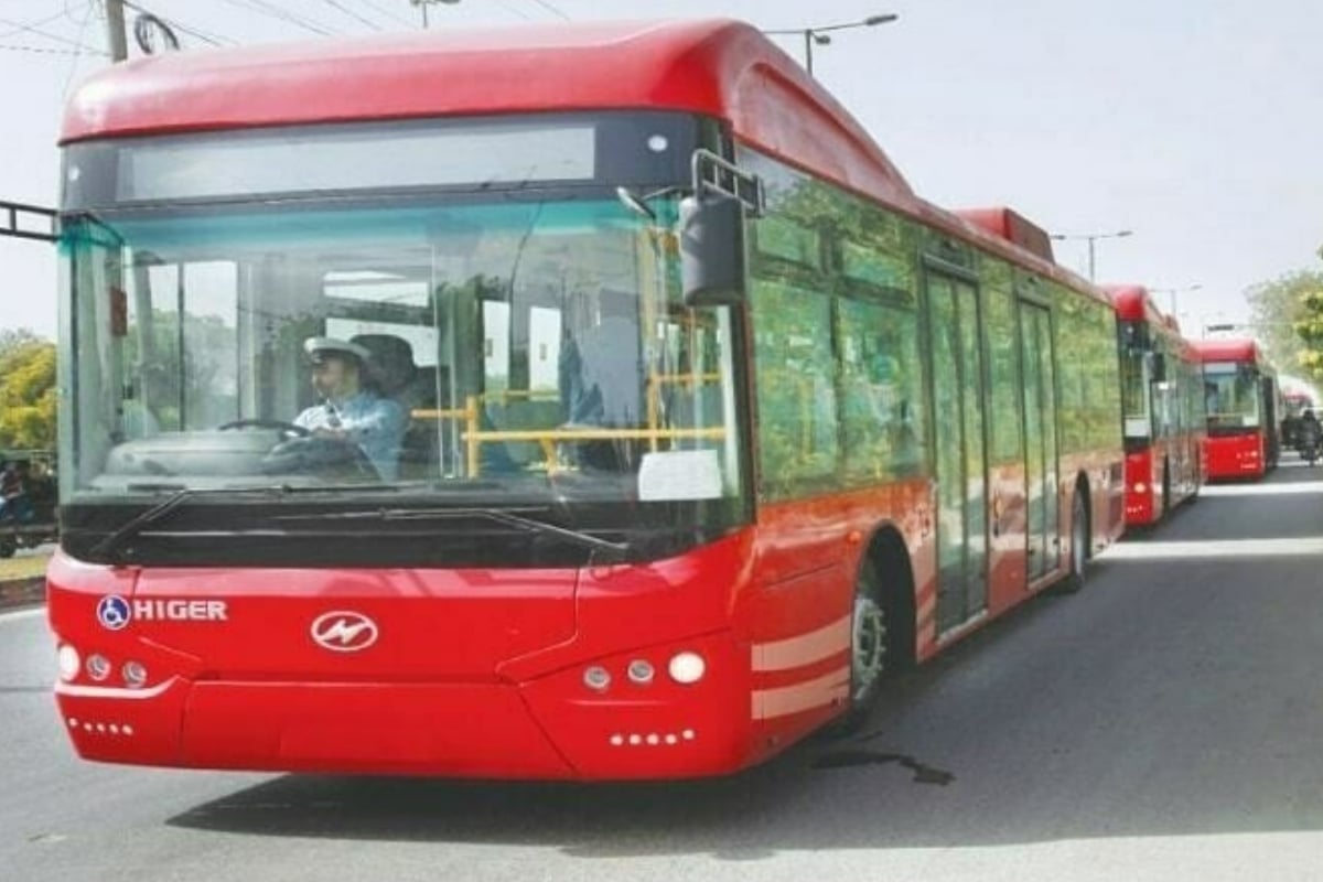 Red Bus Service route