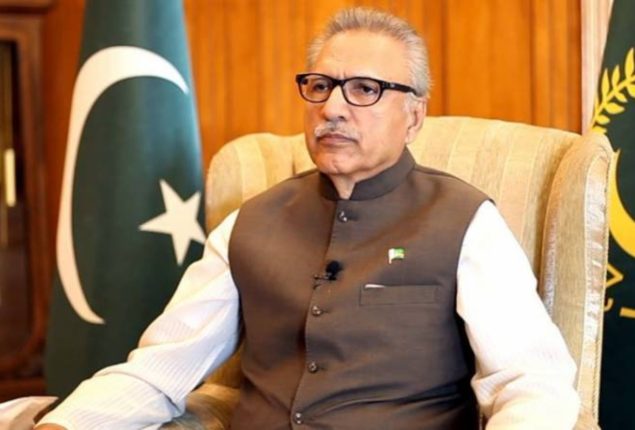 Pakistan remains pledged to eradicate societal barriers: President Alvi