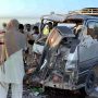 Truck-van collision in Kandhkot claims six lives