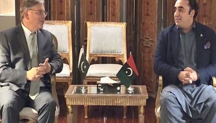 Bilawal, US envoy discuss current political issues
