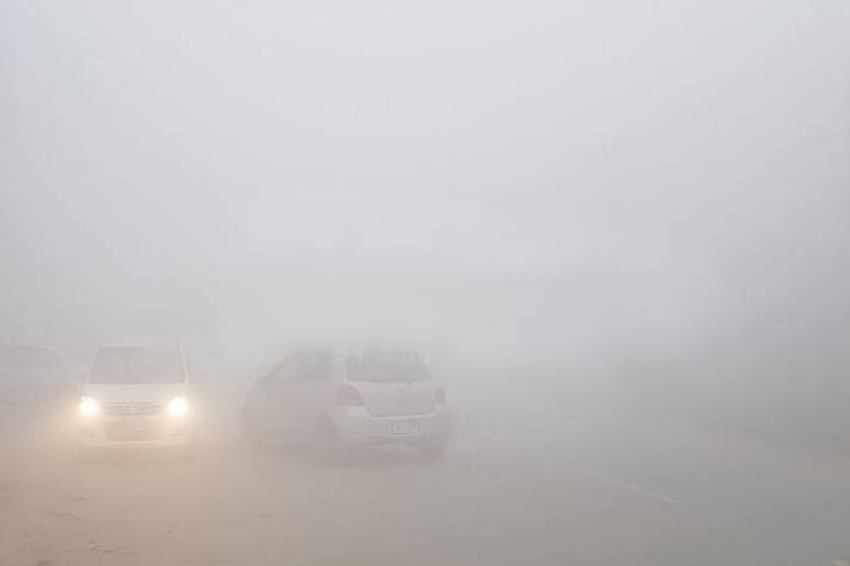 Fog forces closure of several motorway sections across Punjab