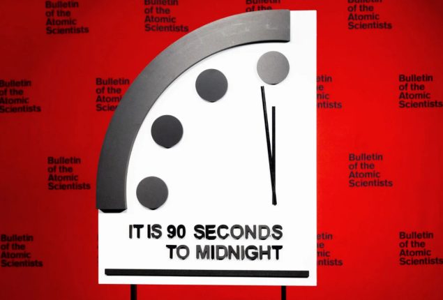 Midnight Looms: ‘Doomsday Clock’ Maintains Alarming Proximity
