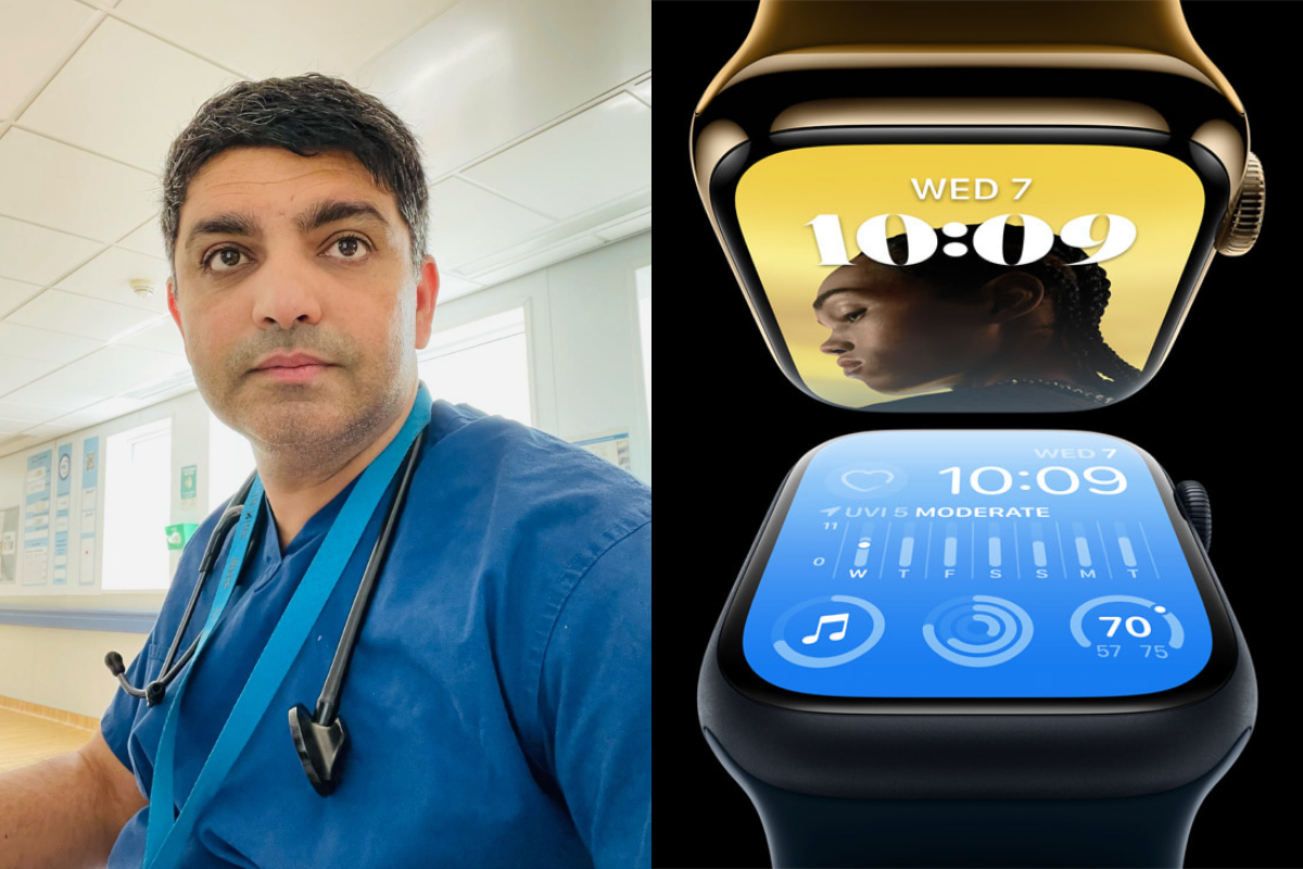 Doctor Uses Flight Attendant's Apple Watch to Save Passenger