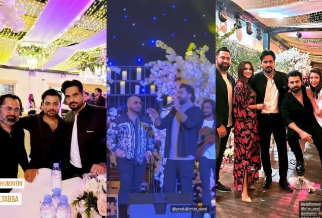 Pakistani Celebrities grace B Praak's concert in Dubai