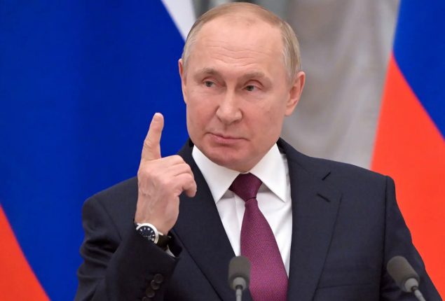 Putin claims that Russia will ‘intensify’ his attacks on Ukraine