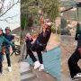 Bilal Qureshi and Uroosa Qureshi start their 2024 year with zip lining in Karachi