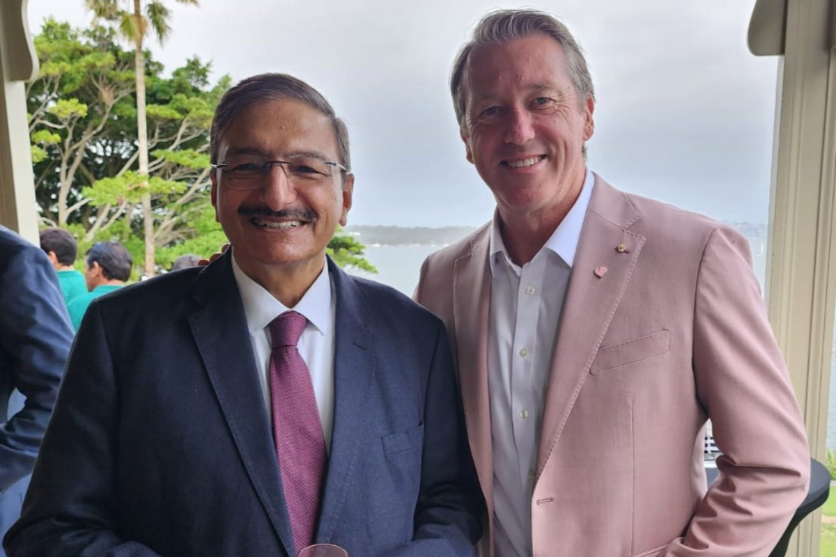 Zaka Ashraf offers Glenn McGrath to collaborate with Pakistan
