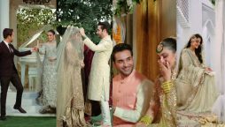 Ayeza Khan and Affan Waheed latest wedding photo-shoot captivates audience