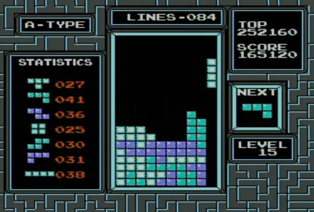 Tetris limits are surpassed by a 13-year-old boy