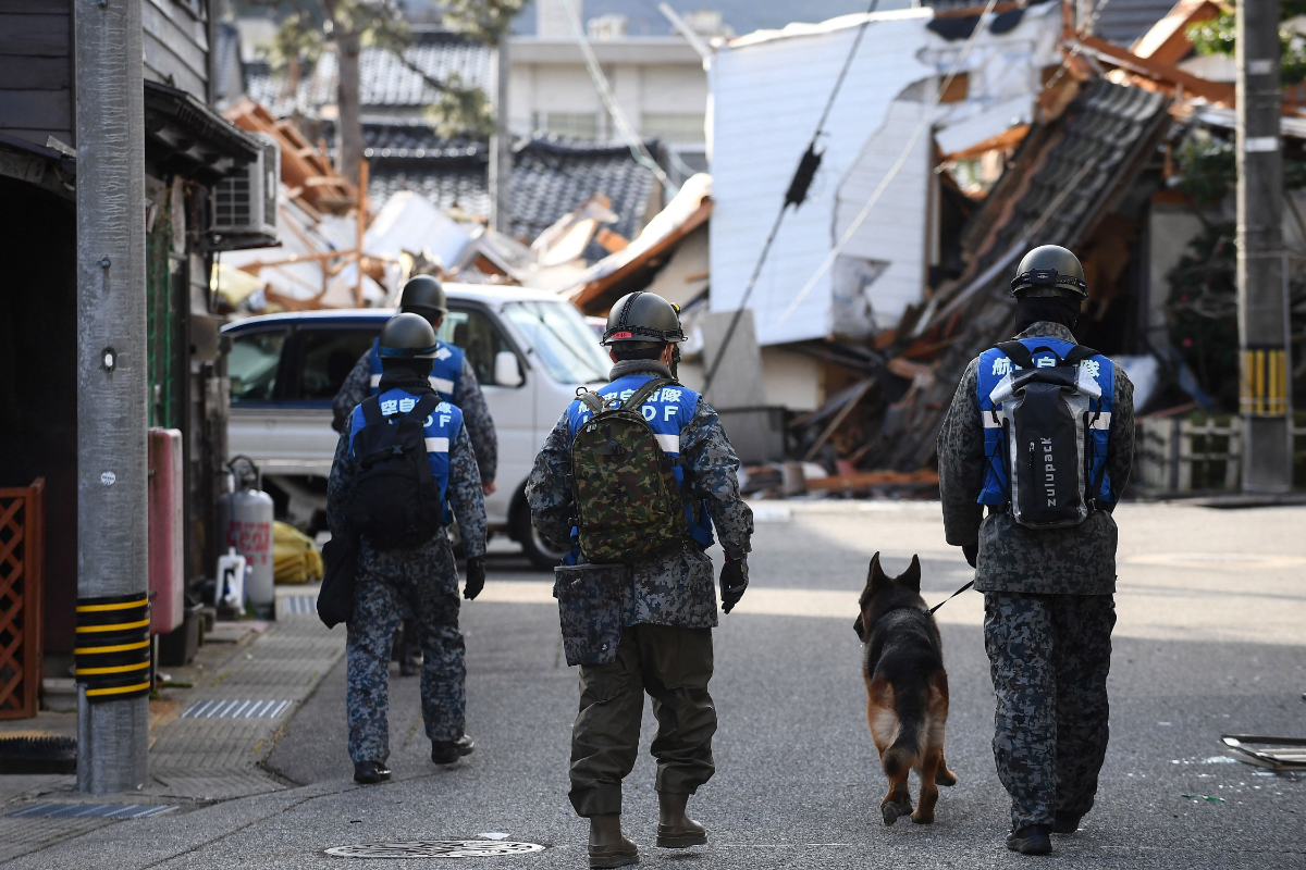 242 missing after Japan earthquake, rescue efforts intensify