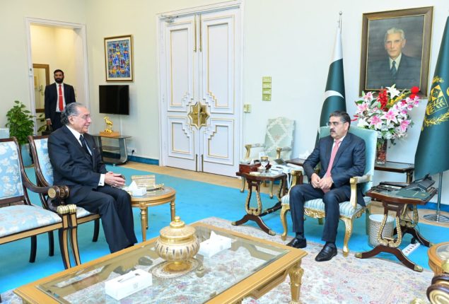 Pakistan’s permanent representative to UN calls on PM