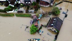 Britain hit by flooding due to heavy rain