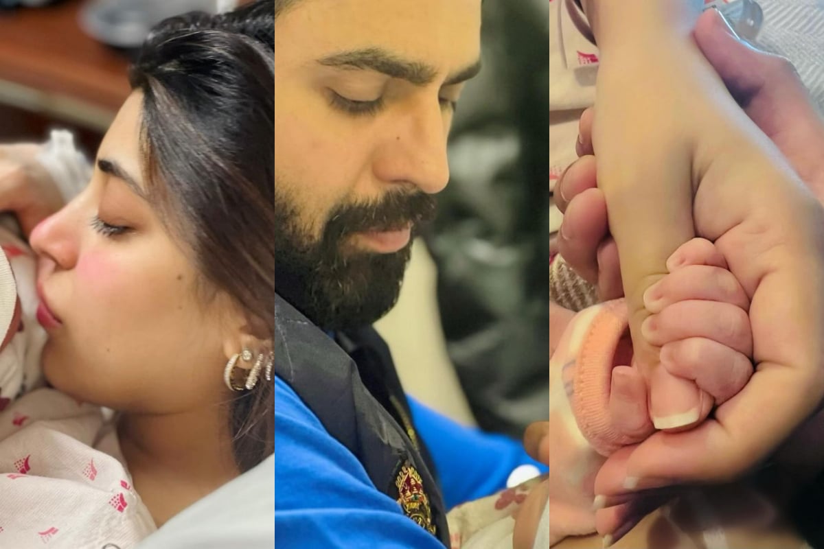 Urwa Hocane and Farhan Saeed welcome their first baby girl