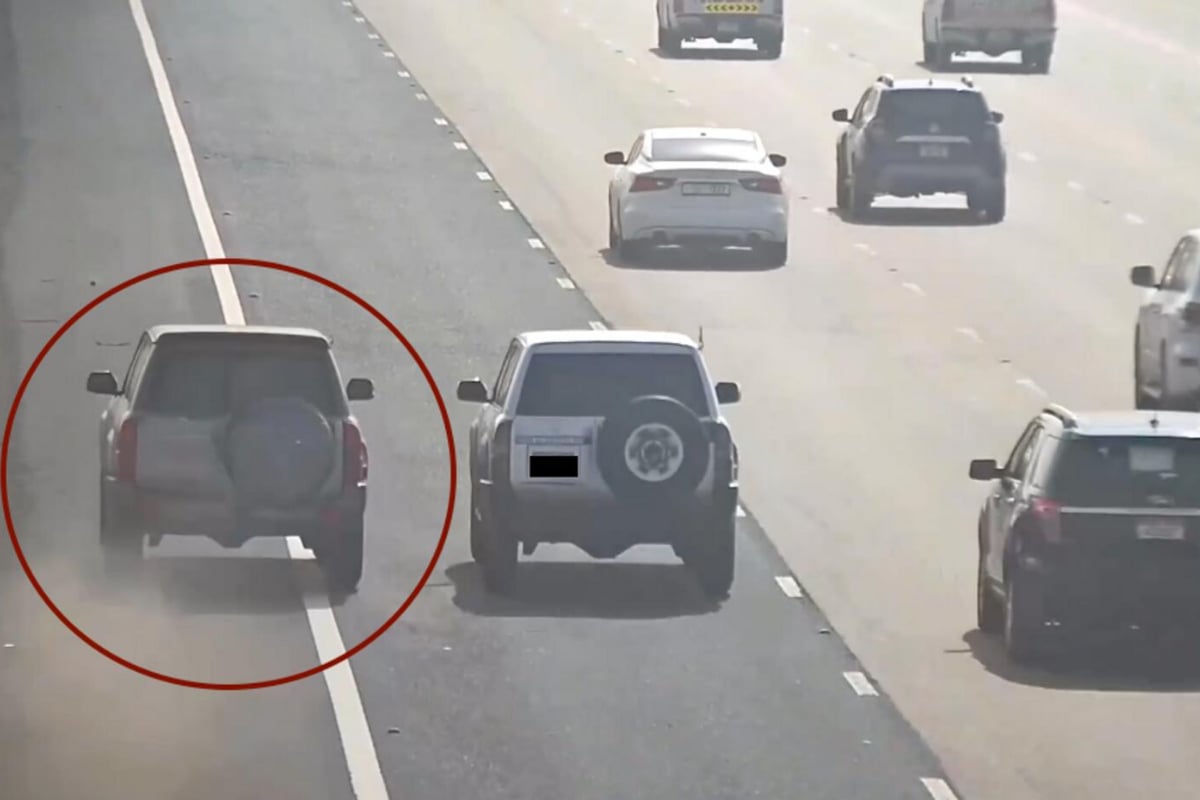 Hard shoulder hazard: Overtaking fools risk lives and Dh1,000 fines