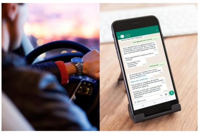 Book and Reschedule driving tests in Dubai available via WhatsApp