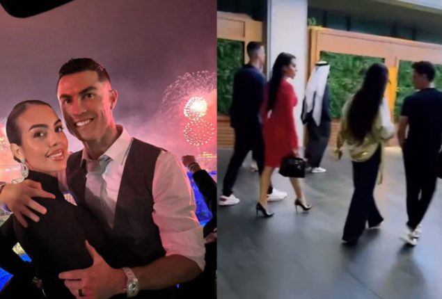 Fans spot Georgina Rodriguez, Cristiano Ronaldo in Dubai