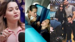 Aiman Khan advises parents on how to handle children on flights