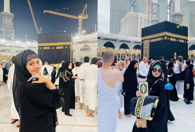 Sasha aka Anoosheh Rania embarks on Umrah journey