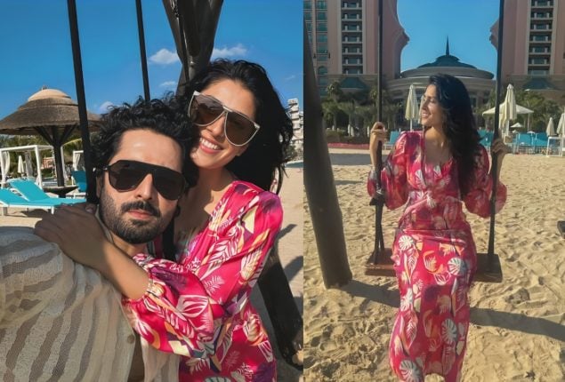 Ayeza Khan & Danish Taimoor’s Adorable Moments Captured in Dubai