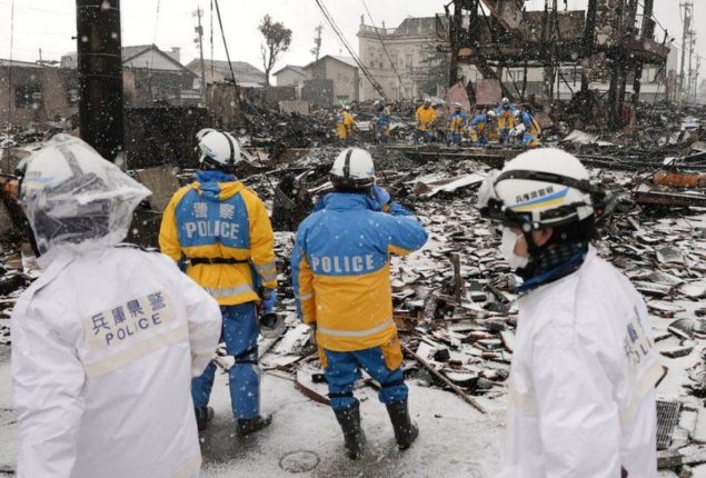 Japan earthquake death toll, up to 161 people killed