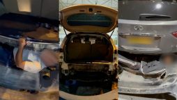 UAE: Police found 2 illegal people, hiding in tiny boxes under vehicles