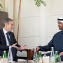 UAE president and US secretary talks about Impact of Gaza crisis