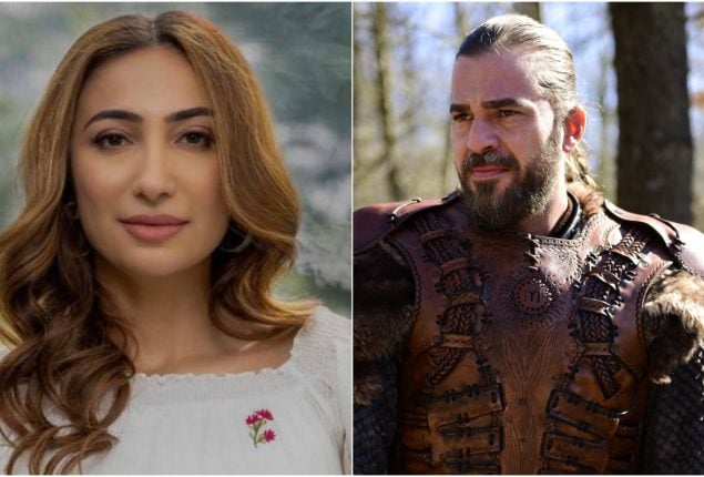 Anoushey Ashraf Receives Call from Ertugrul Star Engin Altan Duzyatan