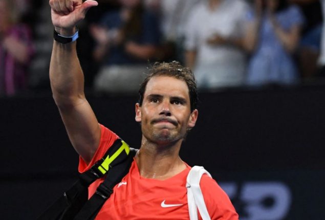 Nadal's Aus Open scratch "no mental setback," says Corretja