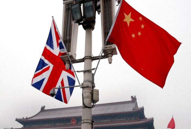 China authorities detained MI6 Britain's foreign intelligence service spy