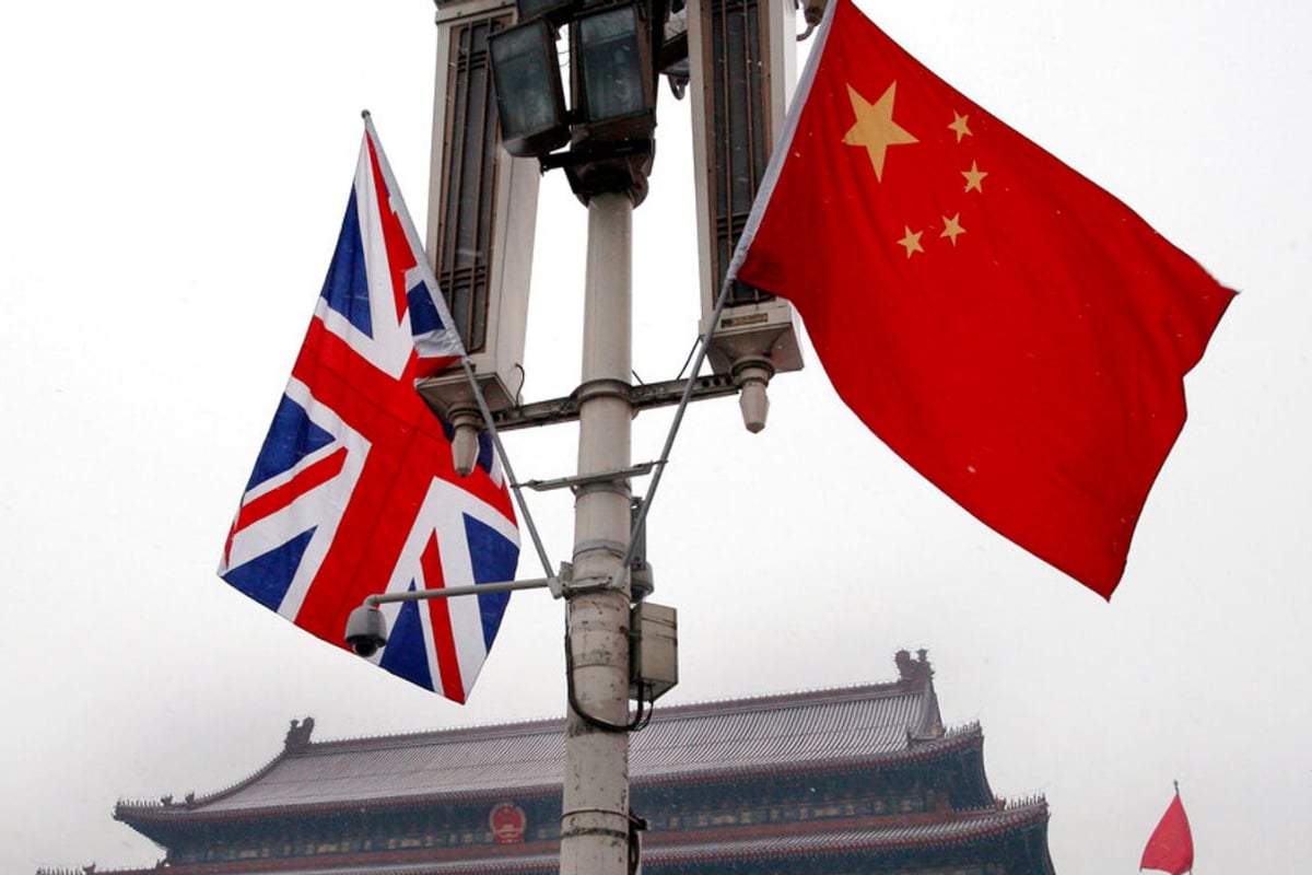 China authorities detained MI6 Britain's foreign intelligence service spy