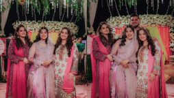 See Photos: Aiman and Minal Khan looks stunning in her brother Maaz Khan dholki