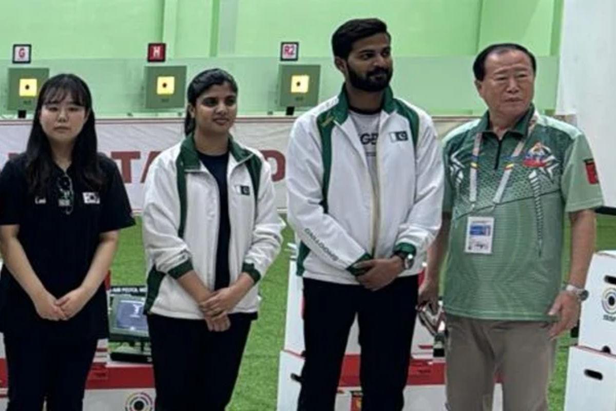 Pakistan Secures Bronze in Asian Shooting Championship Mixed Doubles