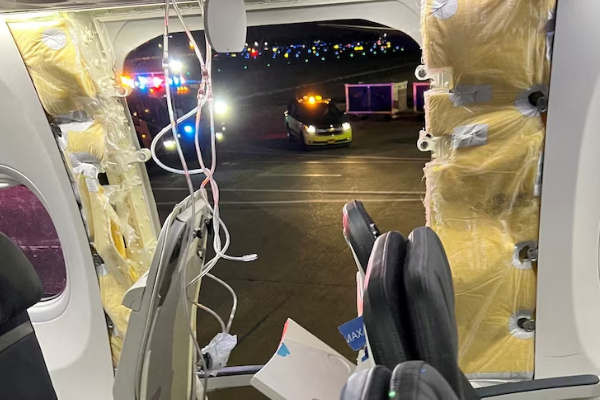 Boeing acknowledges their error regarding plane door blow-out