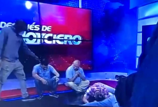 Ecuador declares war on armed gangs after air attack on TV station