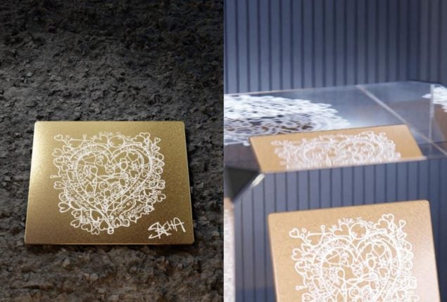 Dubai based British artist sends first artwork to the Moon