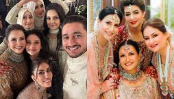 Saba Faisal expresses gratitude to her family for taking part In Arsalan’s wedding