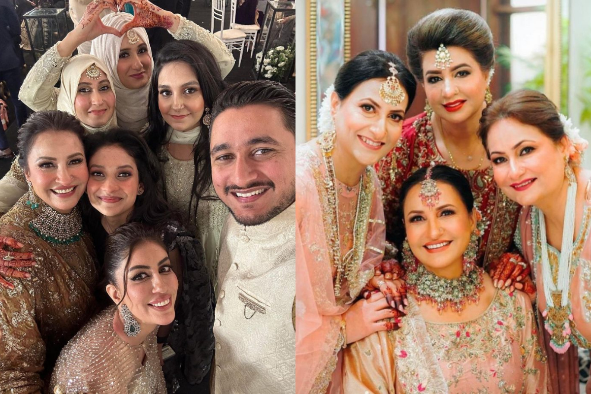 Saba Faisal expresses gratitude to her family for taking part In Arsalan’s wedding