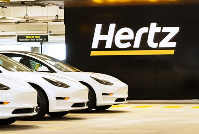 Hertz Announces Sale of 20,000 Electric Vehicles