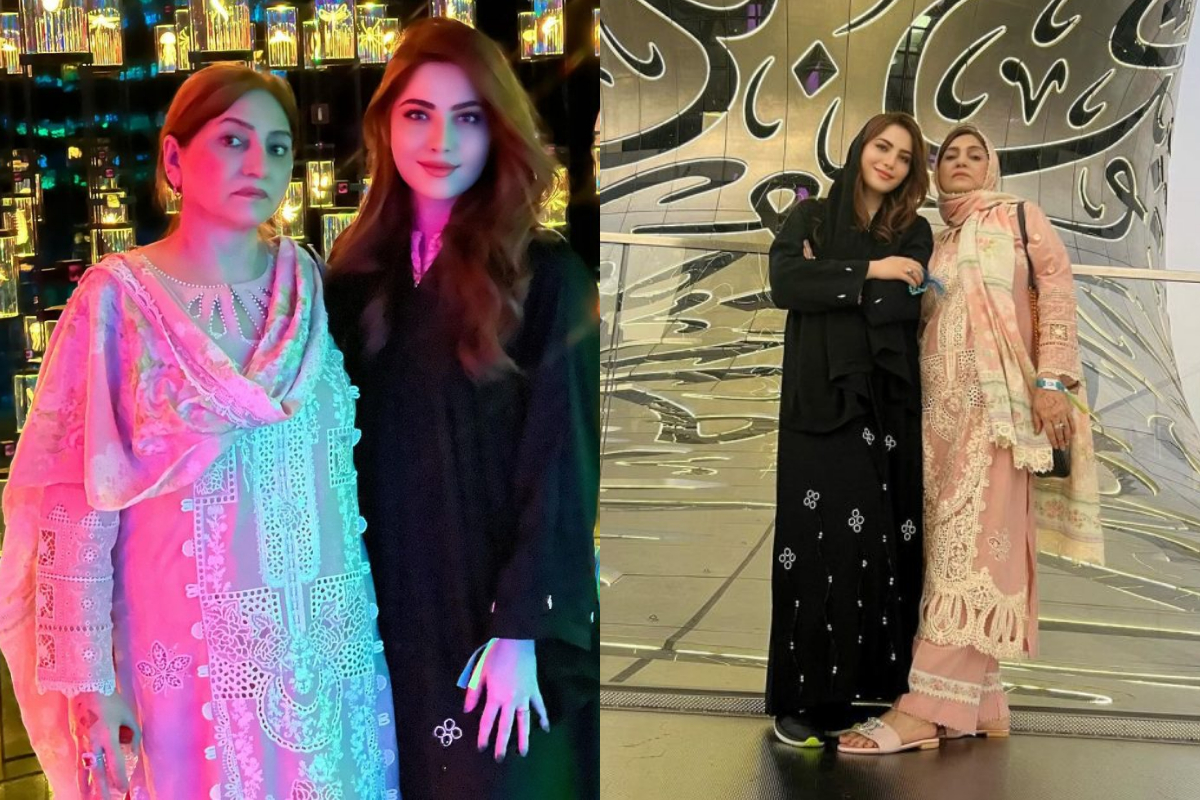 Neelam Muneer shares her Dubai Journey pictures with her mother