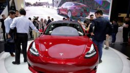 Tesla introduces restyled Model 3 sedan