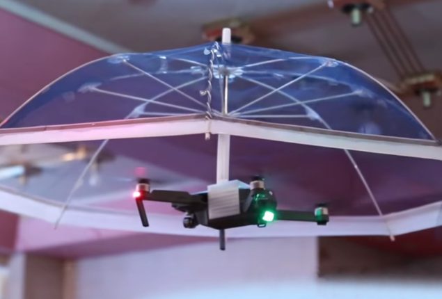 Revolutionary Tech Keeps You Dry: Meet the Umbrella Drone