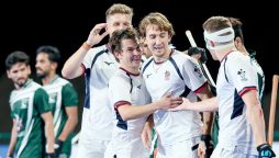 Great Britain dominates Pakistan in 6-1 hockey win in Olympic Qualifier opener
