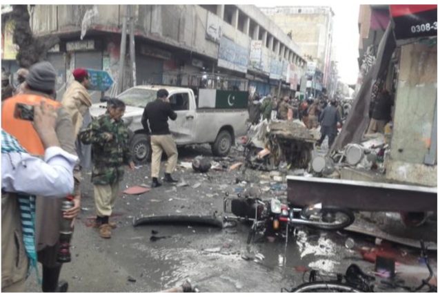 Blast in Quetta trash heap injures 8, including 3 children