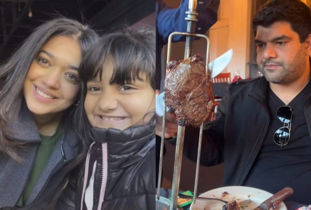 Sanam Jung shares lunch date reel with her husband