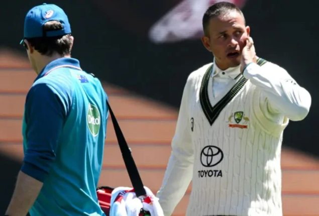 Khawaja cleared after blow in Australia’s dominant win