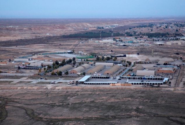 US personnel sustain injuries on a missile strike on Al Asad Airbase in Iraq