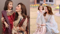 Aisha Khan shares pictures with her daughter Mahnoor at a wedding
